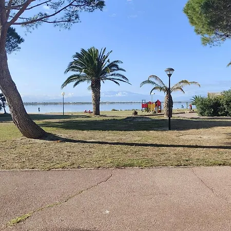 T2 6 Couchages Avec Terrasse Et Acces Piscine Au Barcares - Fr-1-195-17 Le Barcares