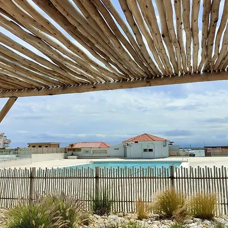 T2 6 Couchages Avec Terrasse Et Acces Piscine Au Barcares - Fr-1-195-17 Appartement Le Barcarès